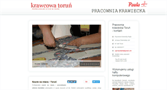 Desktop Screenshot of krawcowa-torun.pl